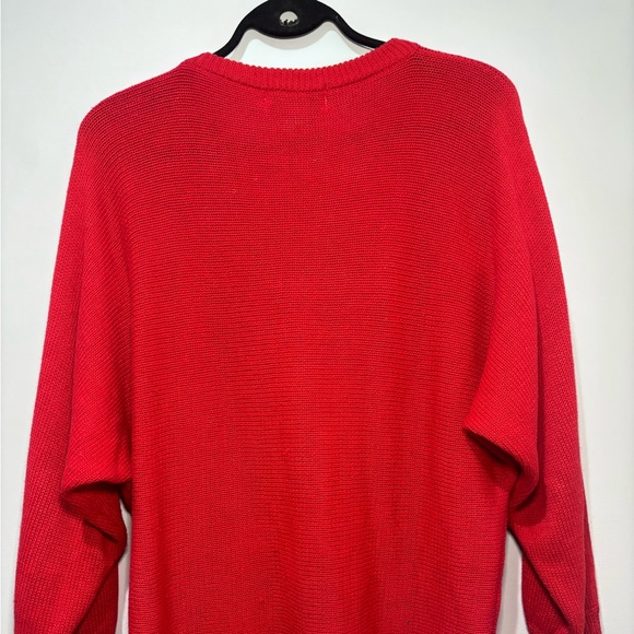 Vintage Red Sweater with Beading detail - Picture 5 of 5